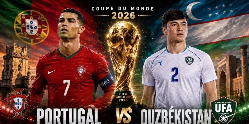 Bồ Đào Nha vs Uzbekistan có thực lực không cân bằng