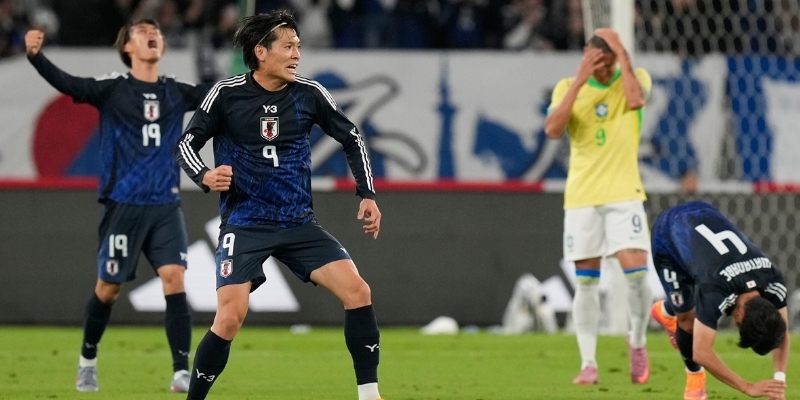 Brazil vs Nhật Bản đều là đối thủ đáng gờm
