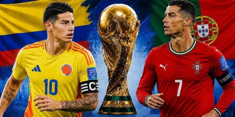 Colombia vs Bồ Đào Nha có lần đầu tiên so tài