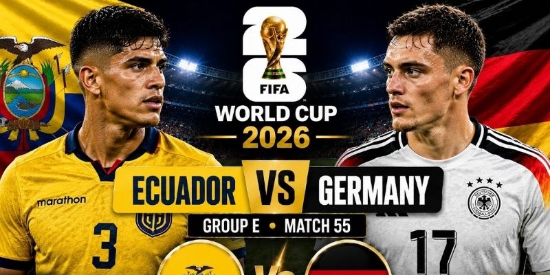 Ecuador vs Đức sở hữu tâm thế khác biệt