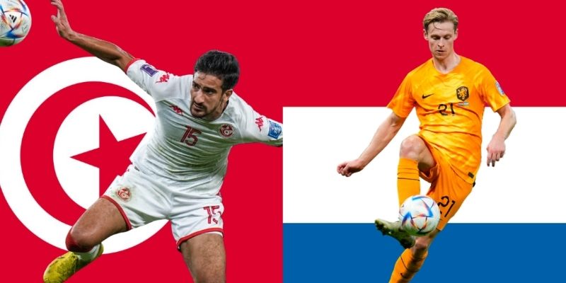 Tunisia vs Hà Lan có kết quả đối lập nhau