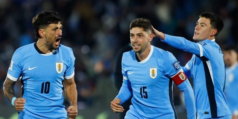 Uruguay vs Cabo Verde đều hòa ở trận ra quân