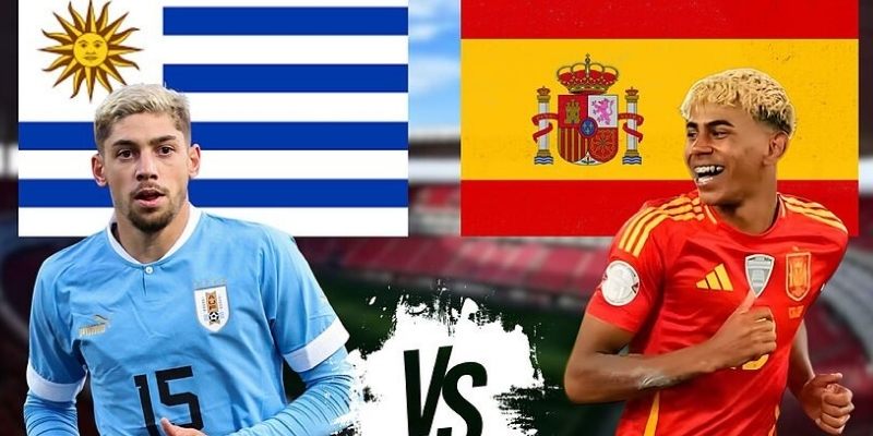 Uruguay vs Tây Ban Nha quyết chiến vì ngôi đầu