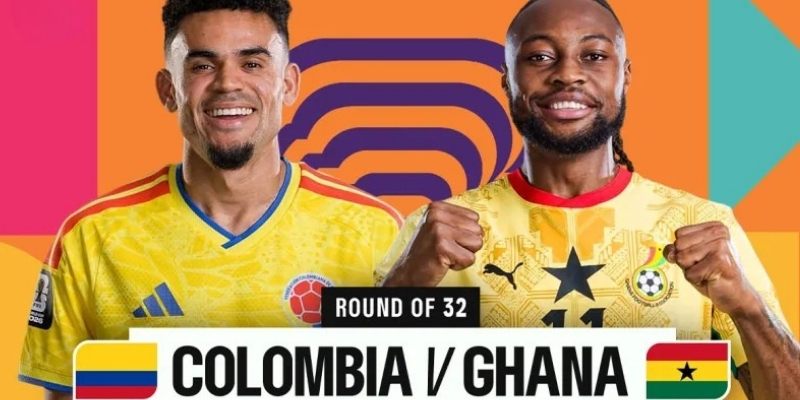 Colombia vs Ghana có màn trình diễn khác biệt ở vòng bảng